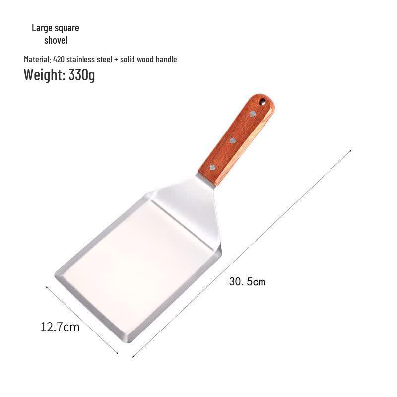 Multi-Purpose Stainless Steel Kitchen Spatulas & Turners