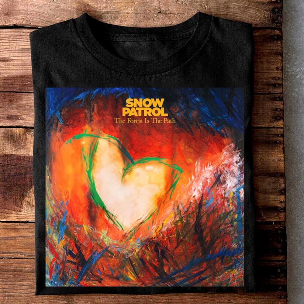 Горячая Снежная Патруль Лес - это Путь Унисекс Унисекс S-235XL 7D680 Унисекс Футболка XL