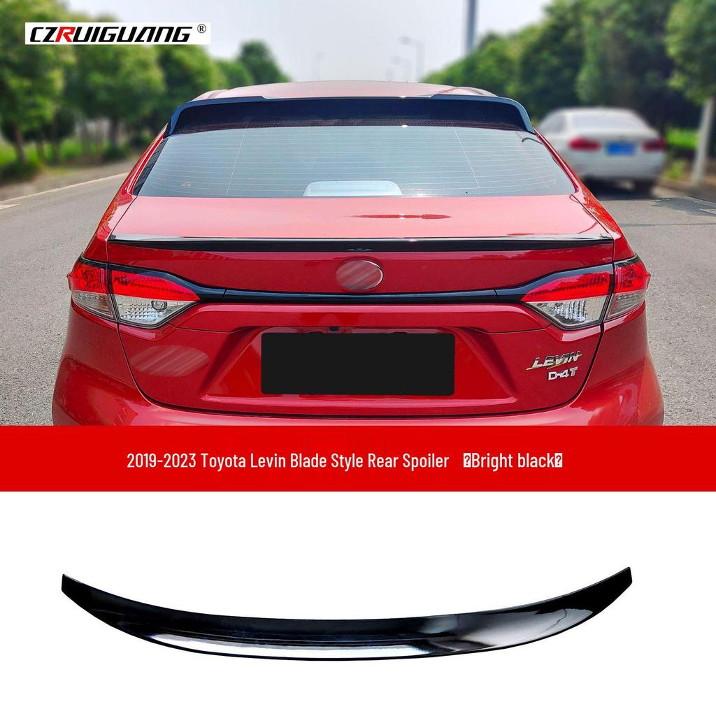 2021 Toyota Levin Front Splitter Set: XSE Corolla Front Lip, Rear Spoiler, Side Skirts