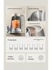 Midea 2024 Stainless Steel 1.7L Electric Kettle with Auto Power-Off