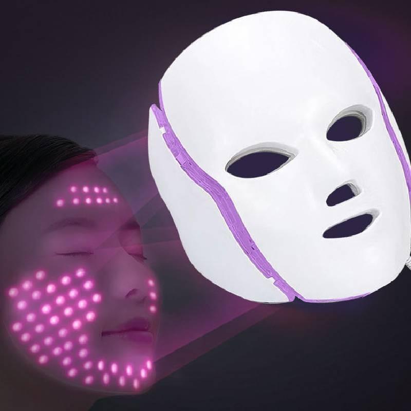 Advanced Beauty Mask With Colorful Led Lights For Home Skincare Photon Rejuvenation