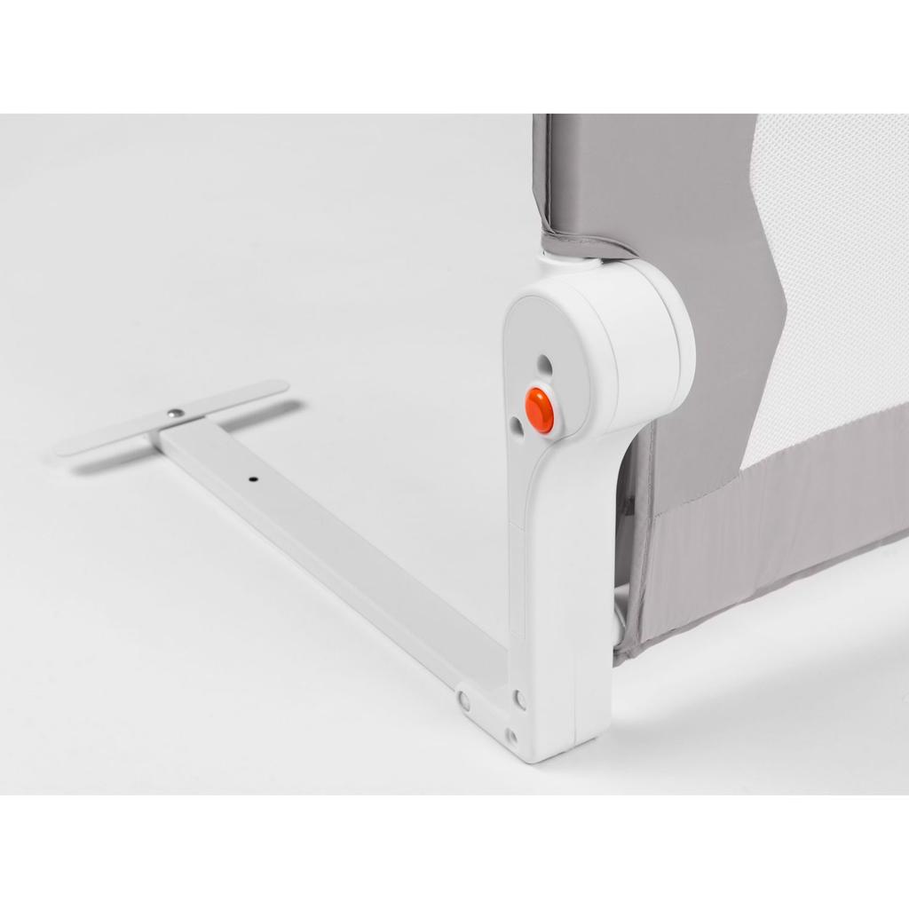Protective Bed Rail 180 X 42 X 35 Cm Nukido Gray