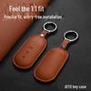 Genuine Leather Key Case for AITO Huawei Wenjie M8/M9, M5/M7 Refresh Car Key Shell