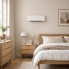 Ceramic Wall Heater, 1000/2000 W, Fan, Thermostat, Timer, 54 x 18.7 x 12.3 cm, White