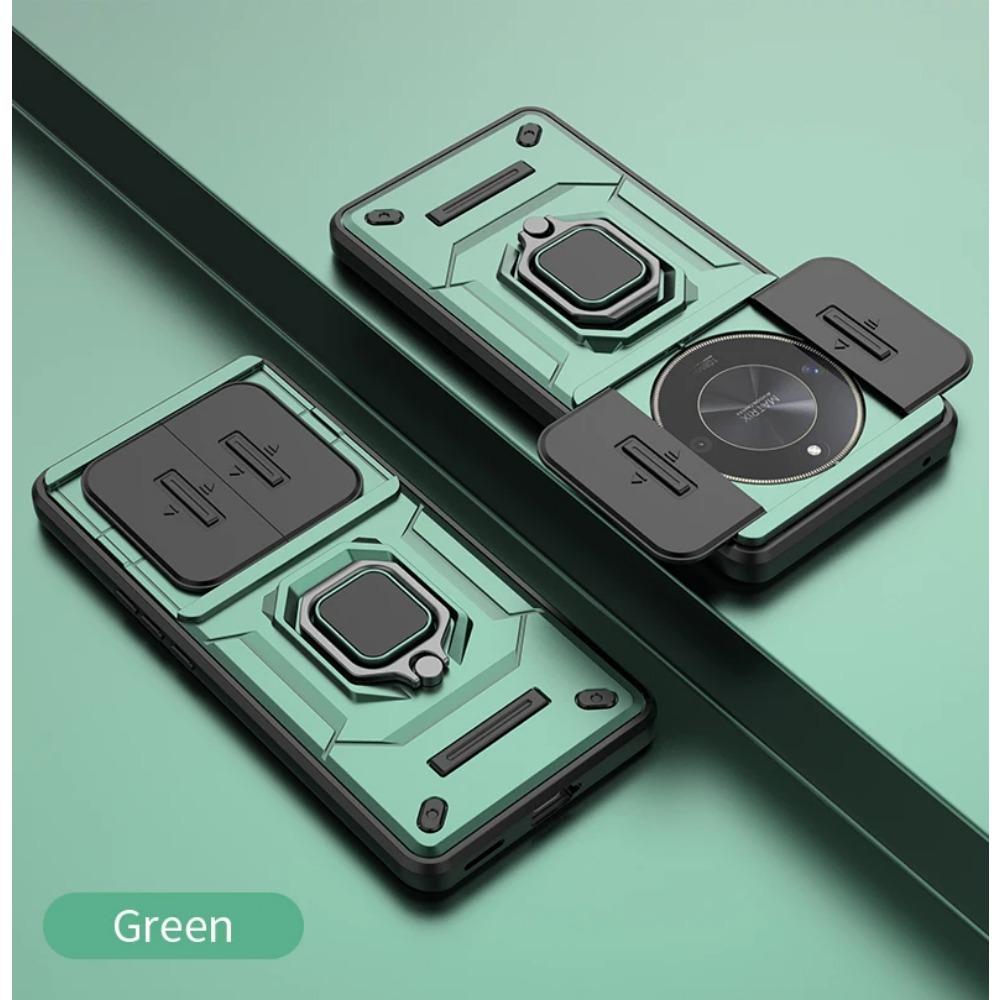 Husă armură pentru Honor Magic 6 Lite X9b Magic 5 Lite X9a Husă de protecție Suport magnetic Inel Husă de protecție completă pentru afaceri