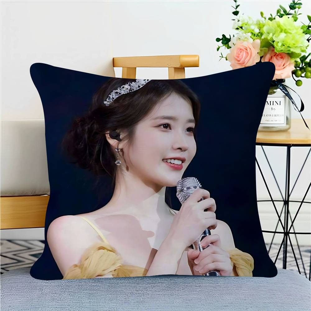 Singer L-Lee-Ji-Eun Cushion Cover Decorative Pillow Sofa Home Decor Case Pillow Cases