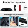 B3 OBD G3 GPS HUD Display Car Speedometer Head Up Display Car Smart Digital Speed RPM Water Temp Overspeed Alarm Reminder Meter