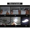 ZITWO 11Pcs For Suzuki Grand Vitara Escudo MK4 2015 2016 2017 2018 2020 2021 2022 2023 LED Interior Light Kit Vanity Mirror Bulb