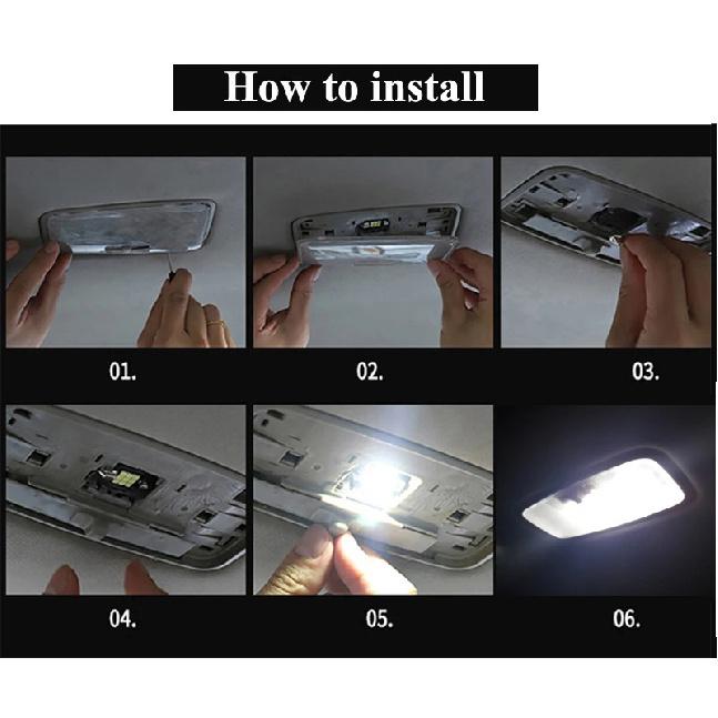 ZITWO 11Pcs For Suzuki Grand Vitara Escudo MK4 2015 2016 2017 2018 2020 2021 2022 2023 LED Interior Light Kit Vanity Mirror Bulb