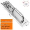 Thickened Stainless Steel Handle for Front, Cabinet, Sliding, and Wardrobe Doors