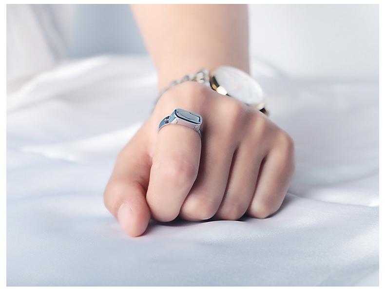 Wolf Defense Stainless Steel Titanium Ring – Unisex, Non-Fading, Hidden Weapon, Personal Safety Accessory