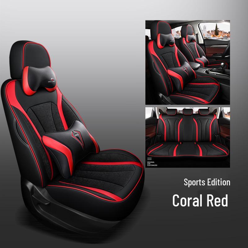 CLY Custom Sports Leather Seat Cover for BAIC New Energy D50 - All-Season Comfort
