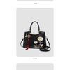 Simple cowhide mini handbag 2026 new summer leather women's messenger bag fashion AL669