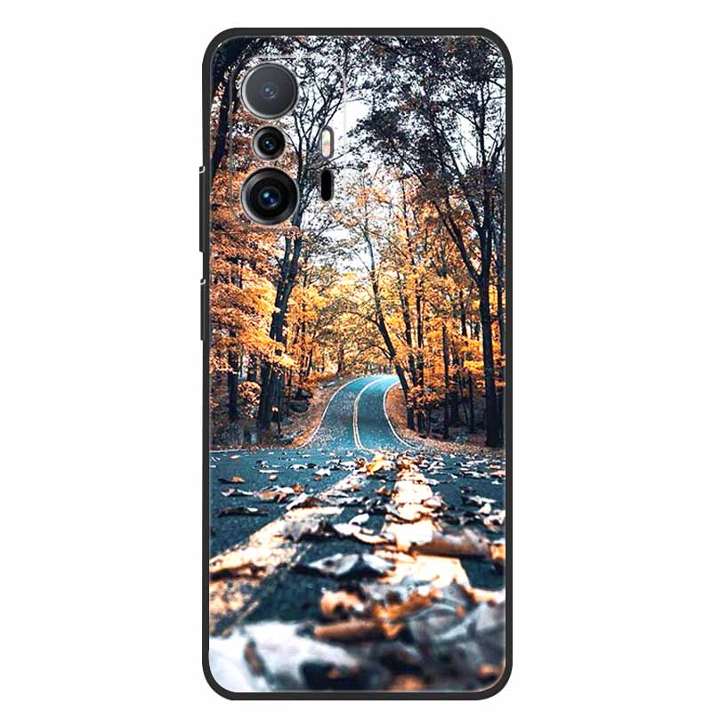 For Xiaomi 11T Pro Case Animals Protective Soft Silicone Cover Phone Cases for Xiaomi Mi 11T Pro 5G Shockproof Mi11T Wolf Coque