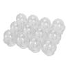 12pcs With Dome Cover Small Cake Display Stand Mini Size Cake Plate With Lid Dessert Tray  Tea Party