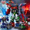Kabo Car: God of Fire and Ice - Transforming Beast and Giant Car Robot Toy