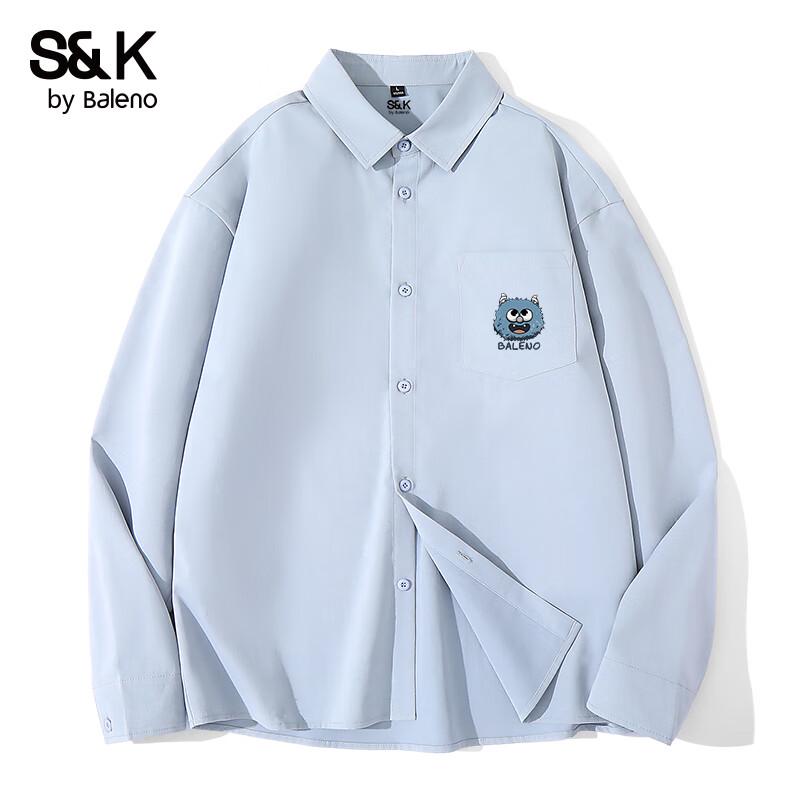 Baleno S&K Series Unisex Long Sleeve Casual Shirt