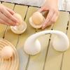 Headset Shaped Portable Egg Box Dual Compartment Shock-absorbing Outdoor Egg Storage Box Creative Anti Drop Egg Organizer