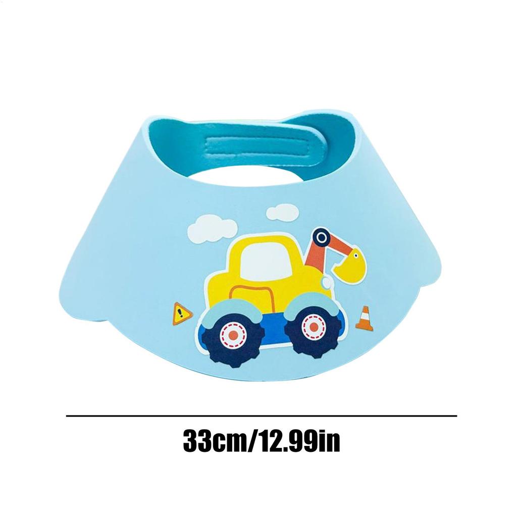 Baby Shower Cap Shield Baby Shampoo Cap Waterproof Adjustable Eye Ear Protector No Tears For Water Conservation Children Boy