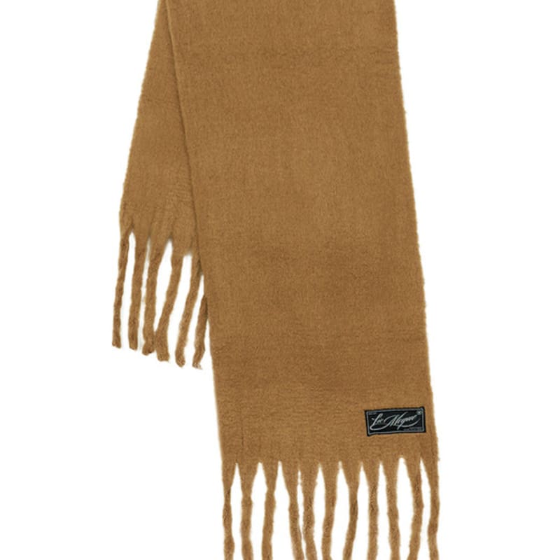 

LIE MEQUE Cloud Muffler Brown BEIGE_OS