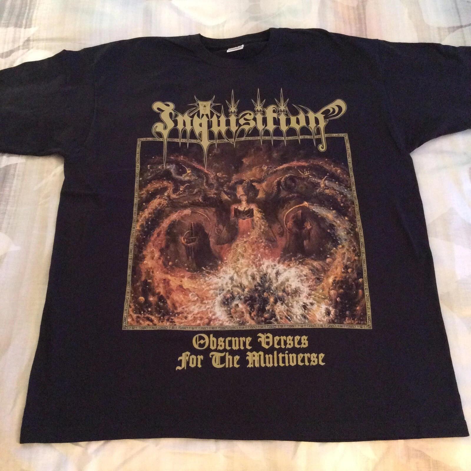 INQUISITION Obscure Verses Shirt XL,Azarath, The Chasm, Urgehal, Urfaust, Absu M