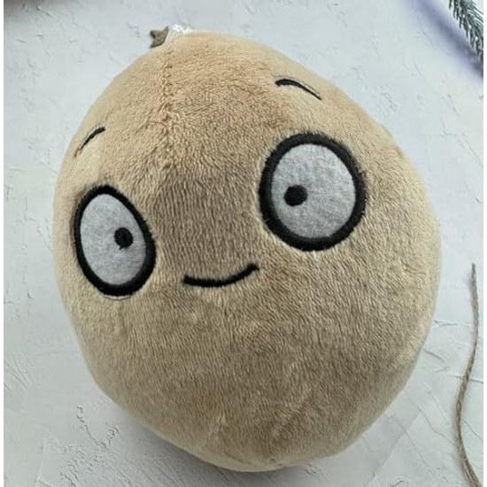 JHESAO 1 Piece Plants Vs. Zombies Walnut Plush Toy Zombie PVZ 2 Soft Doll Plant