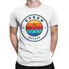 Oxbow Oregon Fishing Summer Men's T Shirt Mountain Novelty Tee Shirt Short Sleeve Crewneck T-Shirt Cotton Classic Clothes