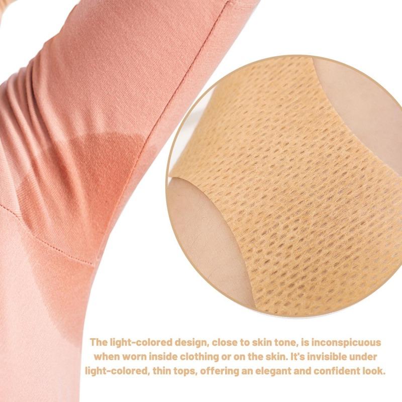 Armpit Sweat Pads Invisible Self-adhesive Underarm Sweat Pads Disposable Anti Perspiration Absorbent Women  Reduce Armpit Sweat