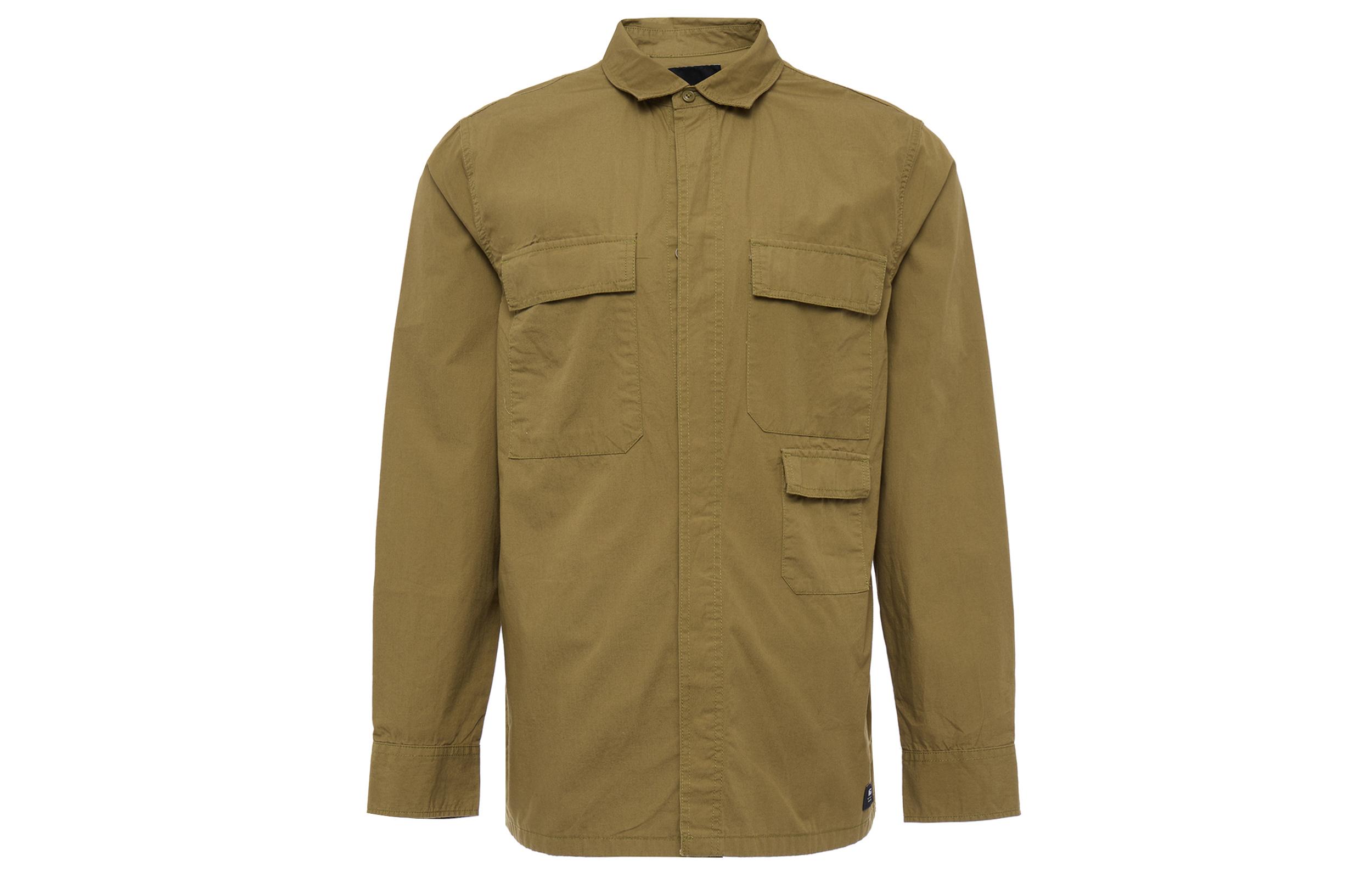 Vans Shirts Men s Khaki Lapel Moderate Workwear VN0A5FP3ZBN S