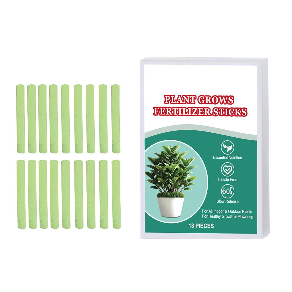 Plant Growth Fertilizers Stick for Healthy Indoor & Outdoor Gardening Easy To Use Continuous Release Full Nutrition