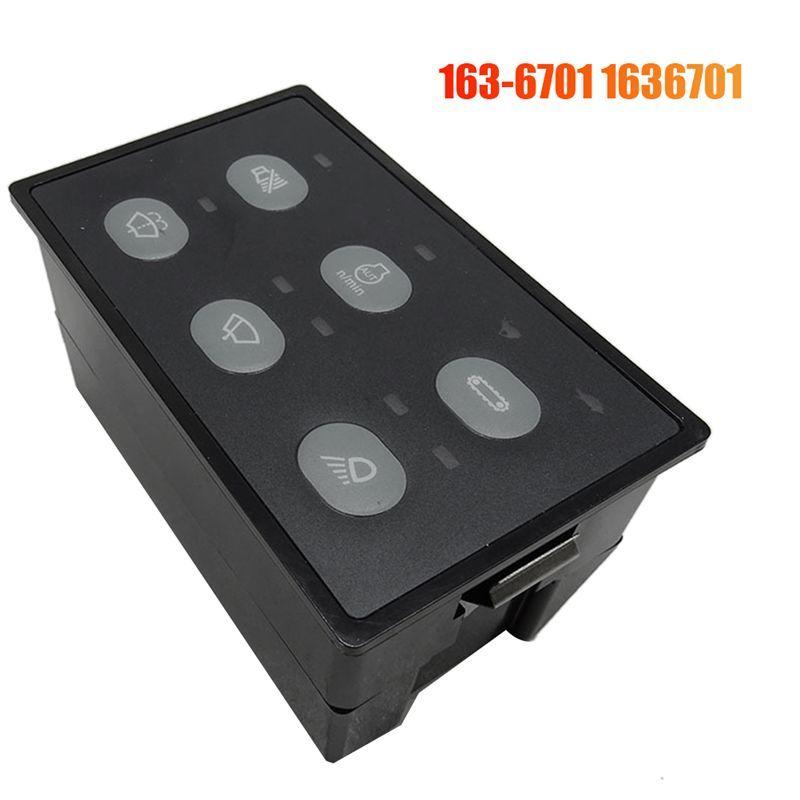 163-6701 Excavator Headlight Wiper Controller Control Panel Part For Excavator Caterpillar CAT320C E312C E311C TOSD-16B-025