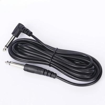 100cm Length Guitar Effects Pedal Cable Connector 6.35mm Electric Box Bass Noise Reduction Shielding Cable Audio Speaker