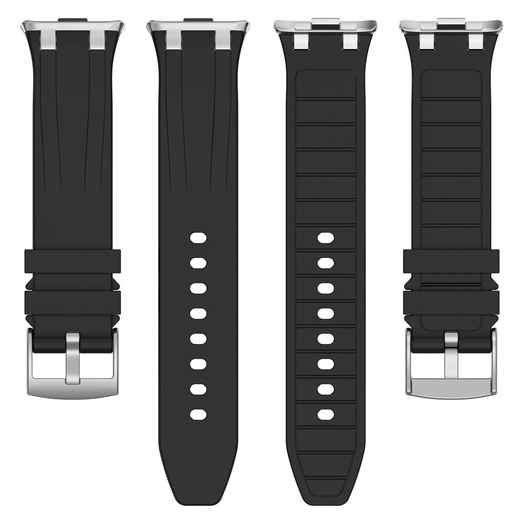 Silicone Watchband for Xiaomi Redmi Watch 5/Watch 4/Smart Band 9 Pro/8 Pro Adjustable Wrist Strap