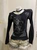 Autumn-Winter Y2K Leopard Print Slim Fit Long Sleeve T-shirt