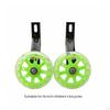 2 Pieces Children's Bike Auxiliary Wheels NonSlip Kids Training Heavy Duty for Beginners