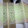 (2 Colors) Two-tone Stretch Lace, Elastic Spandex Sewing Lace Fabric for Lingerie, Bra, Underwear, Garment & Crafting