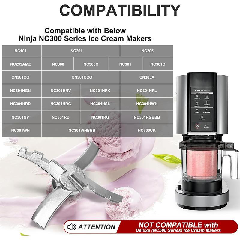 Outer Bowl Lid For Ninja Nc301 Ice Cream Maker, Reusable Ninja Creami Replacement Lid