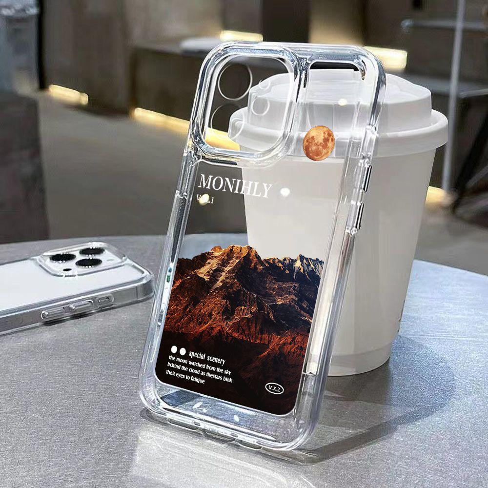 Japan and Korea Yunhai is suitable for iPhone17pormax mobile phone case 16pro Apple 15/14 simple 13 all-inclusive fine holes
