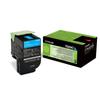 Lexmark 702hc Toner Cartridge - High Yield 3,000 Pages - 1 Pack - Cyan