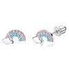 Bobisty Hypoallergenic Surgical Stainless Steel Earrings for Women Screw Back Earrings  Cute Flower Butterfly Stud Hoop Earrings