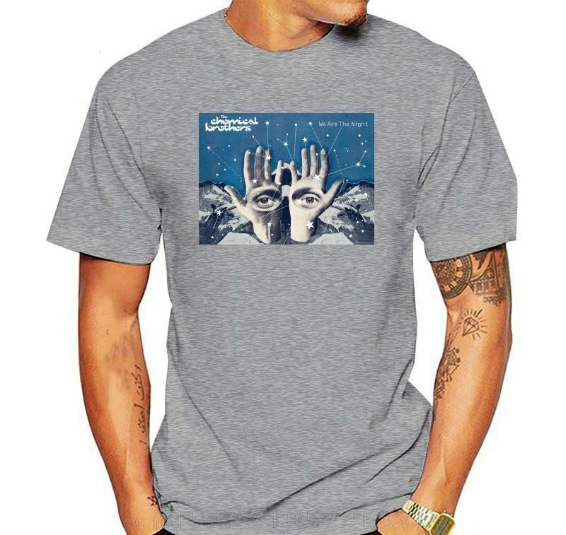 The Chemical Brothers We Are The Night Album Cover Black T-Shirt Size S To 3XL