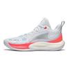 Li Ning Sonic Team Anti-Slip Durable Supportive Rebound Mid-Top Basketball Shoes Men Sneakers Standard-White ABPT023-2