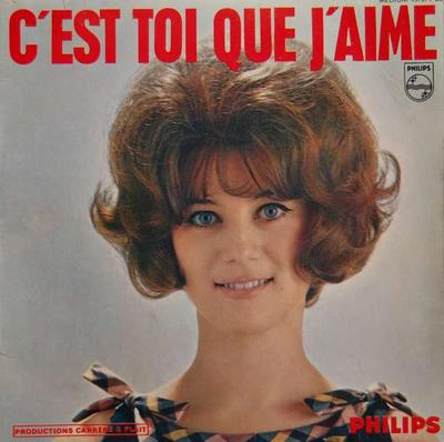 7inch Record SHEILA  Cest Toi Que Jaime 437079BE PHILIPS 1965 France Pop Used