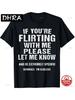 Funny If Youre Flirting With Me Please Be Specific Humor Tshirt Sarcastic Social Awkwardness Unisex Loose Soft Cotton Tees