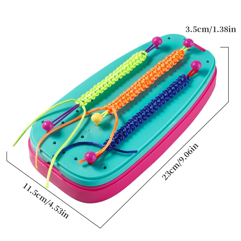 Children's Craft Loom Bracelet Maker Friendship Bracelet Making Kit