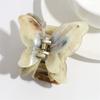 Hair Claw Medium Size Butterflies Shape Acetate Plate Hair Clip Gradient Texture Strong Grip Back Head Hair Claw Hair Accessories