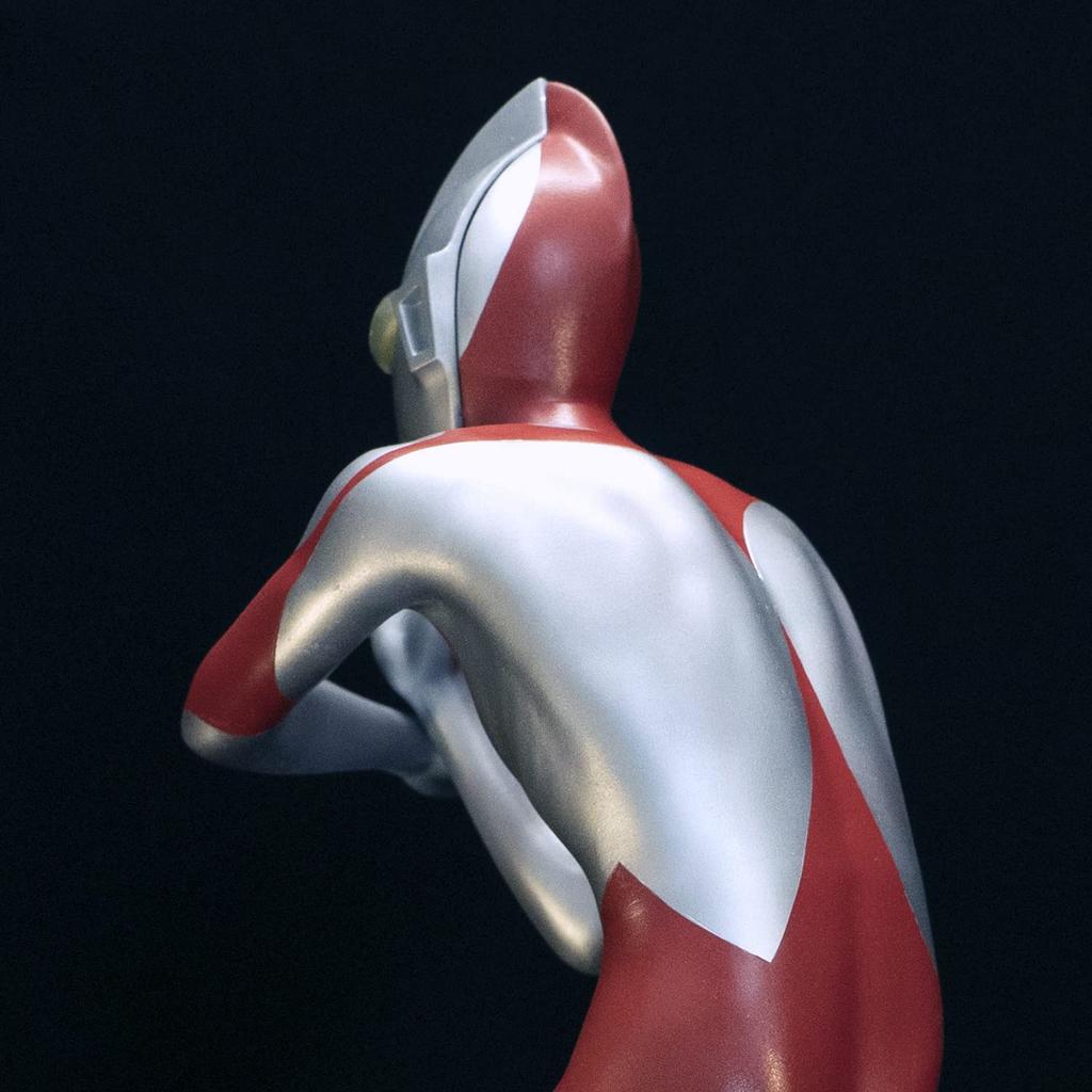 Ultraman Mega Soft-Vinyl Gesamthöhe weiches unbemaltes Bausatz 4571587310562 (Shin Ultraman) / Bausatz, nicht maßstabsgetreu, ca.. 35cm, Vinyl,