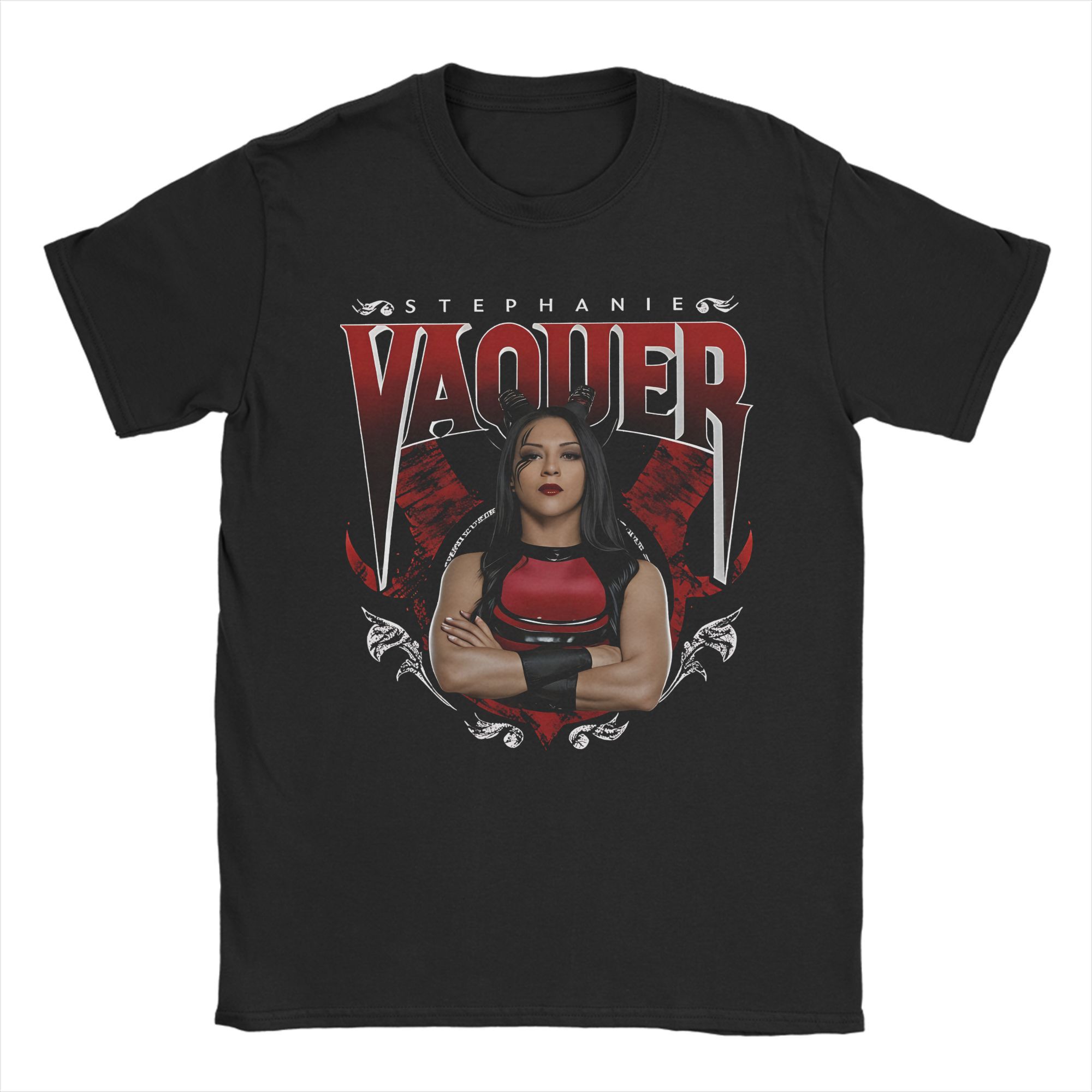 

Stephanie Vaquer Wrestler Apparel Men Women T Shirt Pure Cotton Tee Graphic Printed T-shirt Clothing 4XL