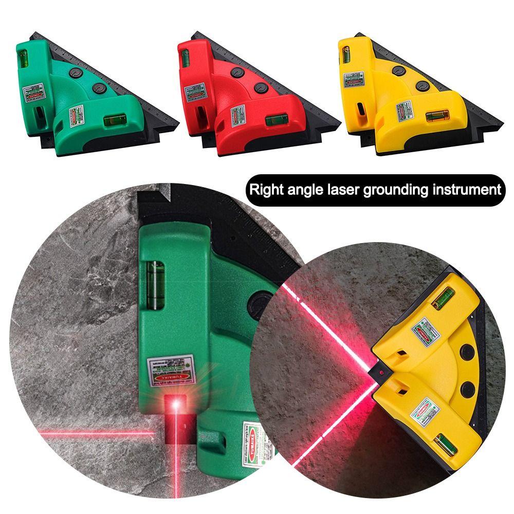Portable 90° Infrared Laser Level Rechargeable High Accuracy Level Tool Laser Measurement Tool