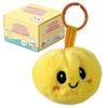 Treasuringu  Cute Steamed Bun Shaped Keychain 7-Color Baozi Plushie Bag Food Doll Birthday Gifts